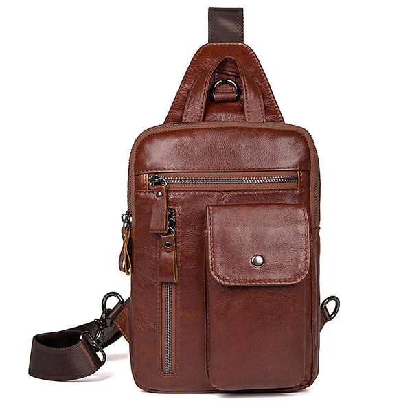 Leather Mens Satchel Bag | semashow.com