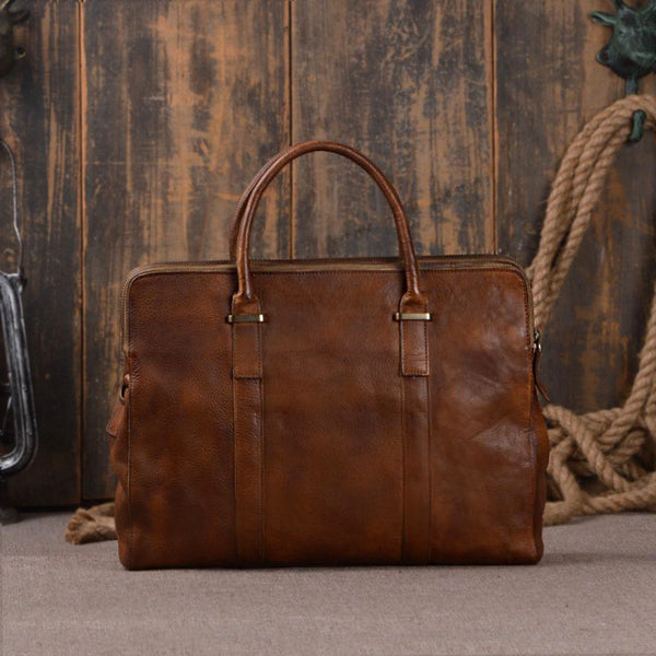 mens italian leather laptop bag