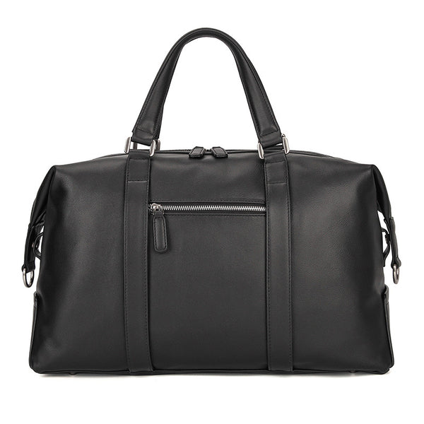 Top Grain Leather Briefcase Travel Duffle Bag Men's Large Handbags 600 ...