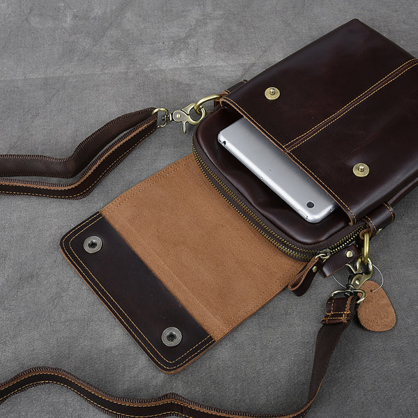 men's small leather crossbody bag