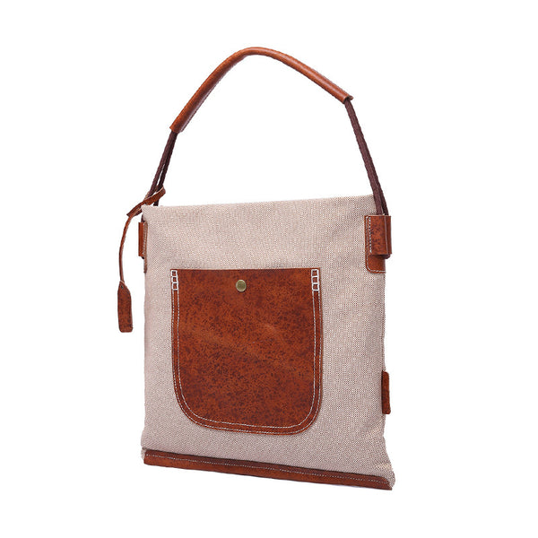 multifunctional canvas messenger bag