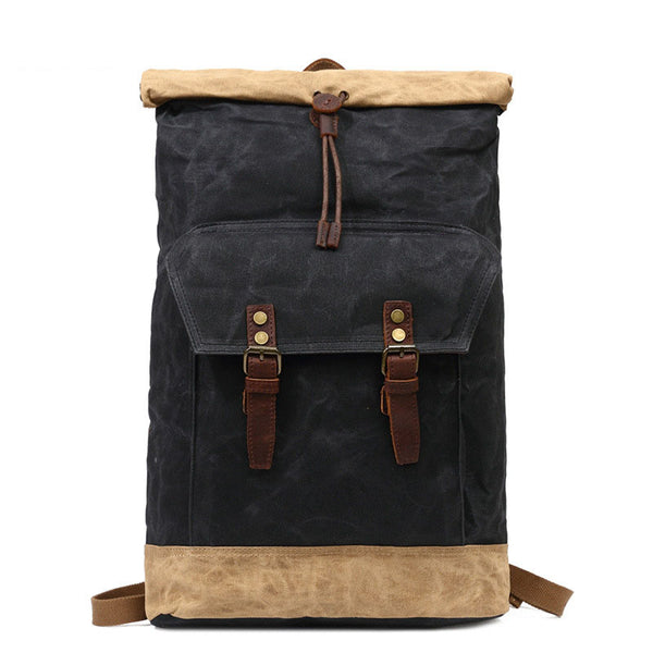 waterproof canvas rucksack