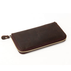 ROCKCOW Custom Wholesale Genuine Leather Wallet Men Long Wallet Money – ROCKCOWLEATHERSTUDIO