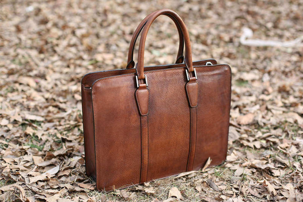 leather briefcase nz