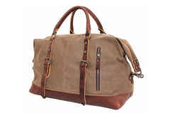 RockCow Canvas Duffle Bag, Mens Travel Bag, Gym Bags for Men ...