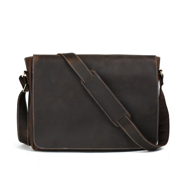 Handmade Vintage Leather Messenger Bags, Men Leather Shoulder Bags ...