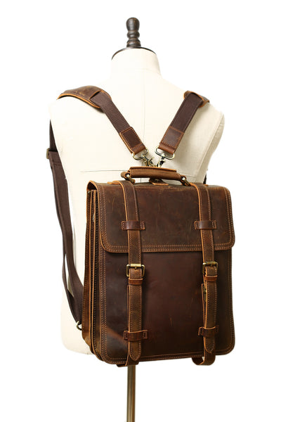 vintage small backpack