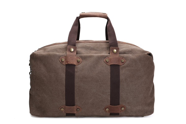 waxed canvas holdall