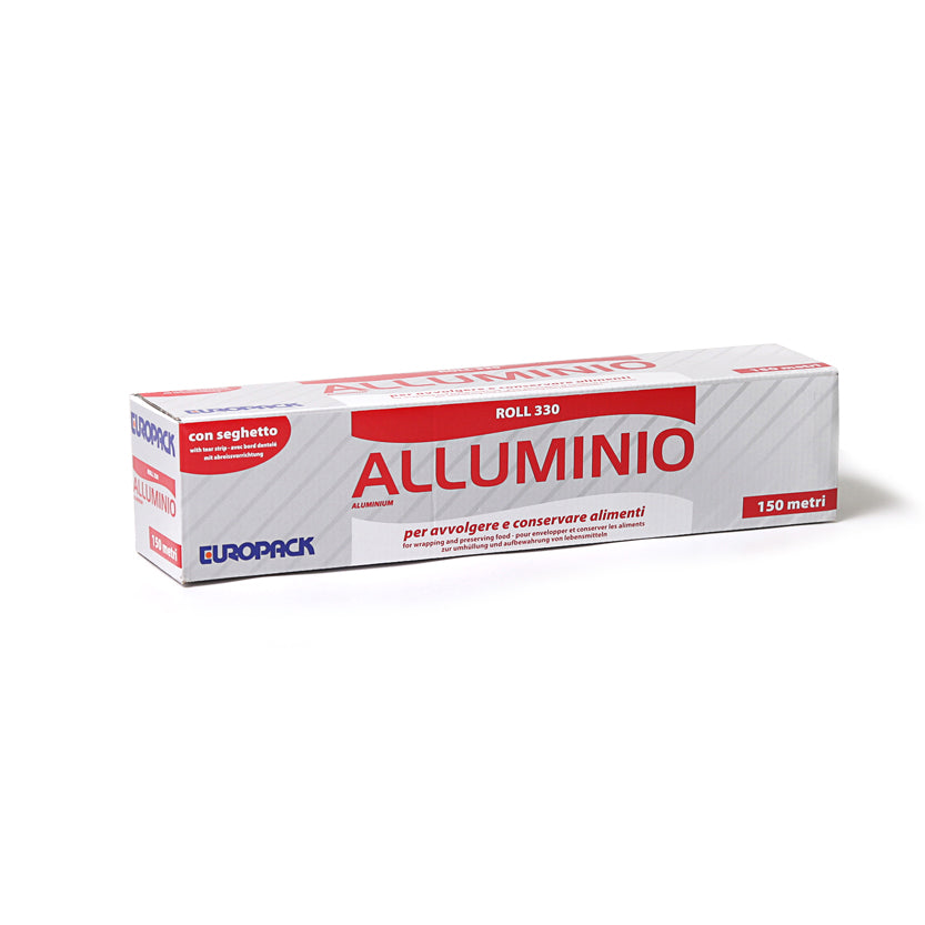Rotolo carta alluminio da € 12,00 + Iva