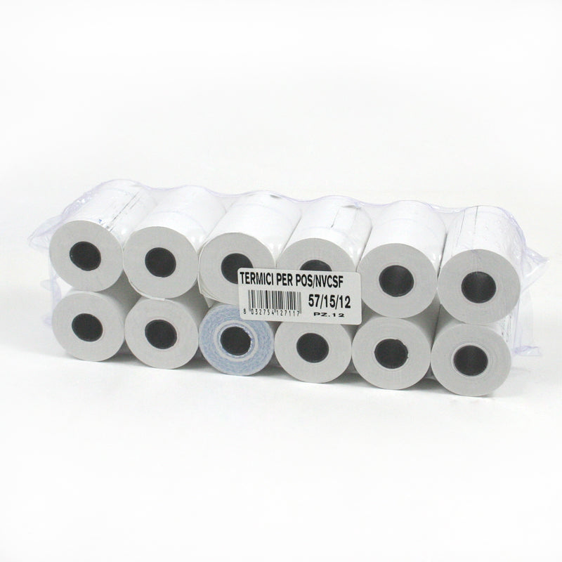 10 pz Rotolo carta per Pos € 0,44 Cad + Iva