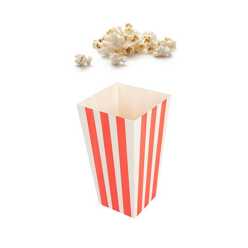 Scatola per popcorn con accessori
