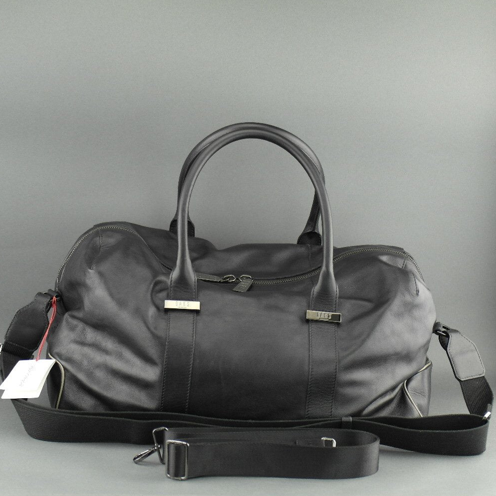 large black holdall bag