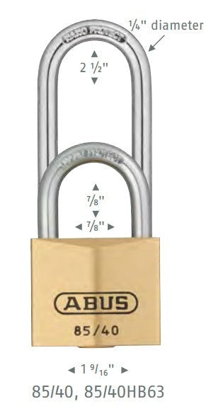 Cadenas – ABUS: 85/20 Lock Tag, lot de 6