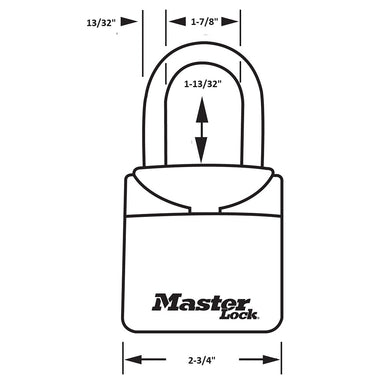 Master Lock Lock Box 5401D Set Your Own Combination Wall Mount Key Safe,  3-1/4 in. Wide 