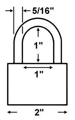 176LH Combination Lock