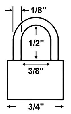 Master Lock 4120 - 20mm