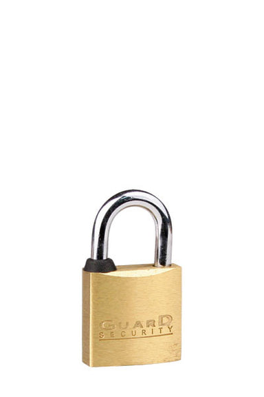 Master Lock 4120 V-Line Brass Padlock 3/4in (19mm) Wide