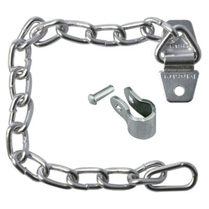 steel chain and lock