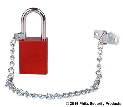 heavy padlock