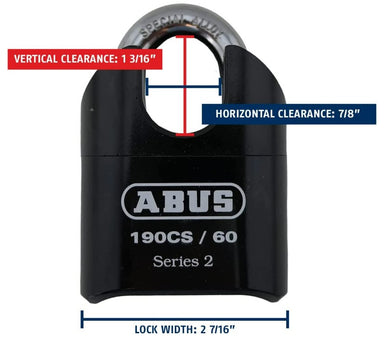 Cadenas à code ABUS 145/20 Couleur - Orange