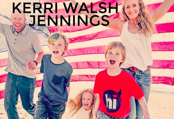 Mama Crush: Kerri Walsh Jennings is an incredible athlete and also a mother! The Life's Rad team loves watching her amazing achievements!