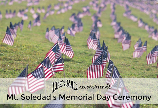 We are thankful for the chance to take a moment or a day to honor the sacrifice of so many service members fallen in the line of duty this Memorial Day. It is because of them that we are able to enjoy this rad life!