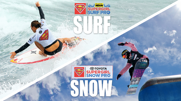 Hit the swells at the Supergirl Pro with Life's Rad gear!