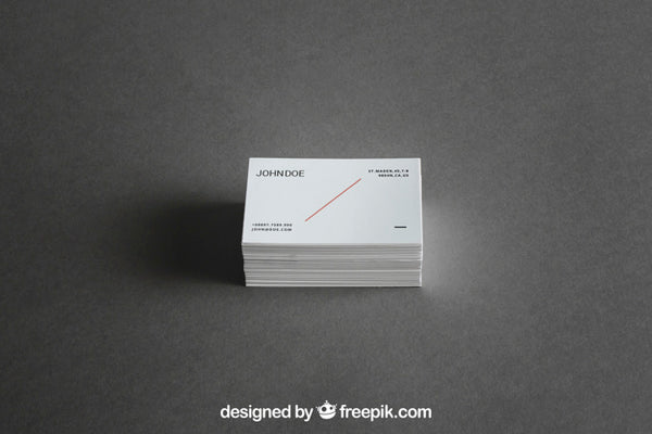 Free Business Card Stack Mockup Psd Dreambundles