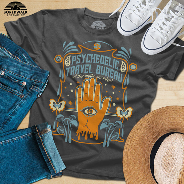 Boredwalk Psychedelic Travel Bureau Shirt