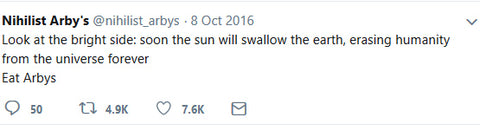 Soon the sun will swallow the earth