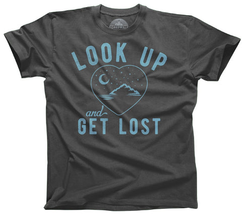 Look Up and Get Lost Astronomy Shirt