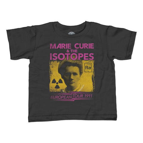 Kids Marie Curie Scientist Shirt