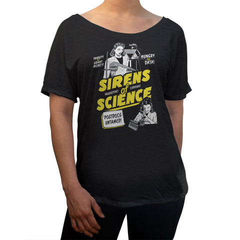 Sirens of Science Female Scientist Shirt