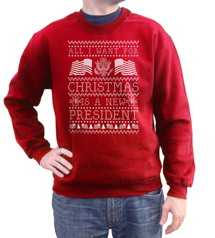 All I Want for Christmas is a New President Sweater