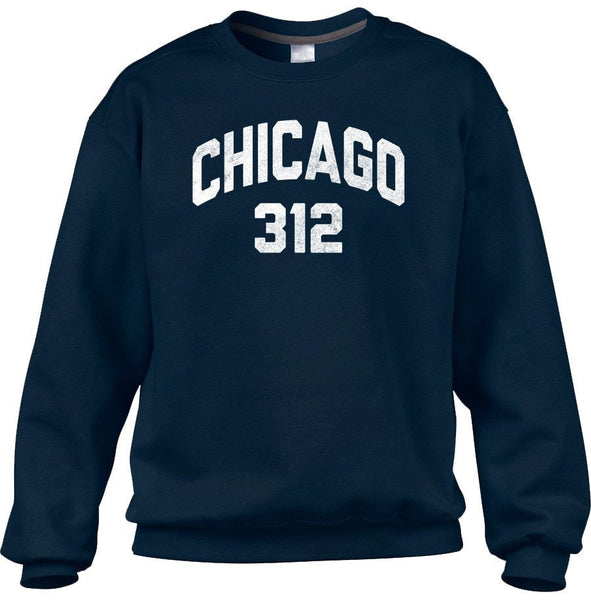 Unisex Chicago 312 Area Code Sweatshirt – Boredwalk