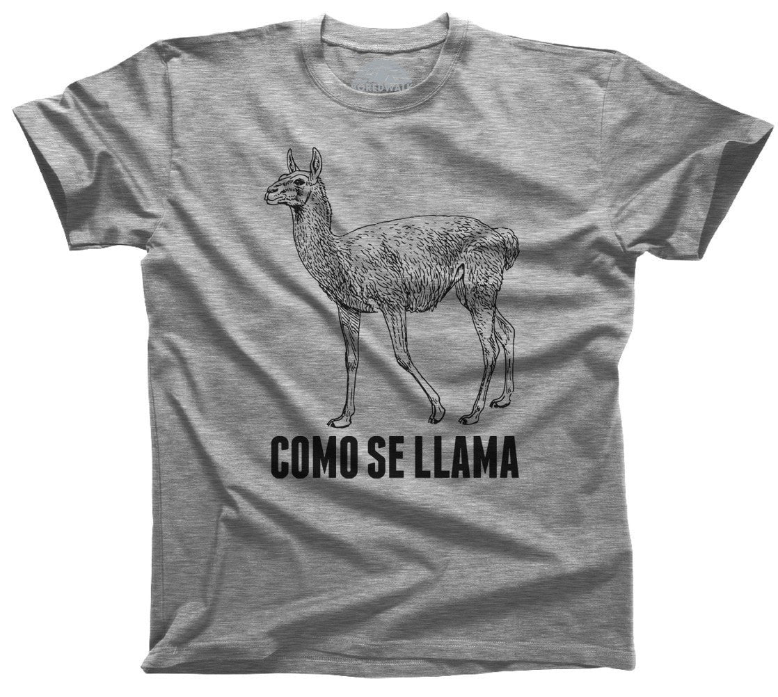 Men's Llama T-Shirt Como Se Llama T-Shirt – Boredwalk