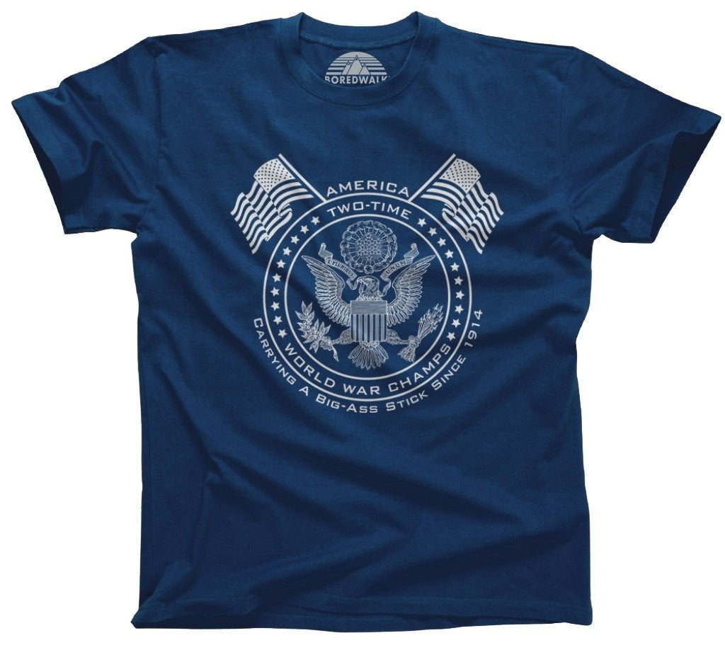 two time world war champions t shirt