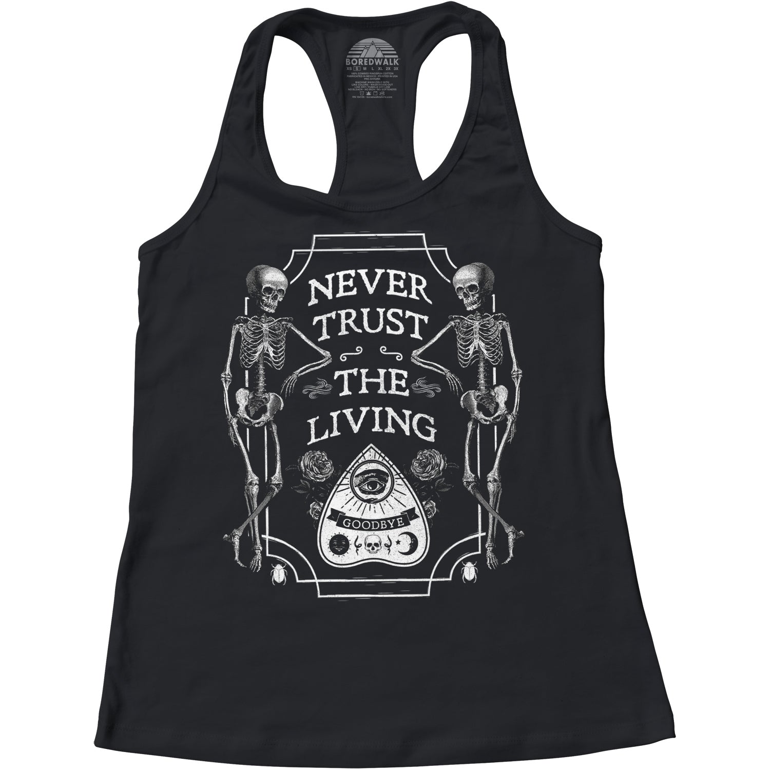 Unisex Do What You Love Grim Reaper Tank Top - Boredwalk