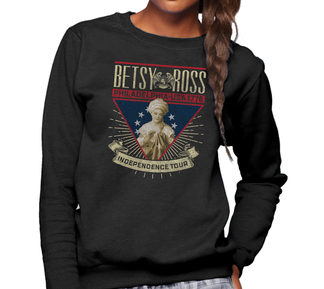 Unisex Betsy Ross Independence Day Tour Sweatshirt ...