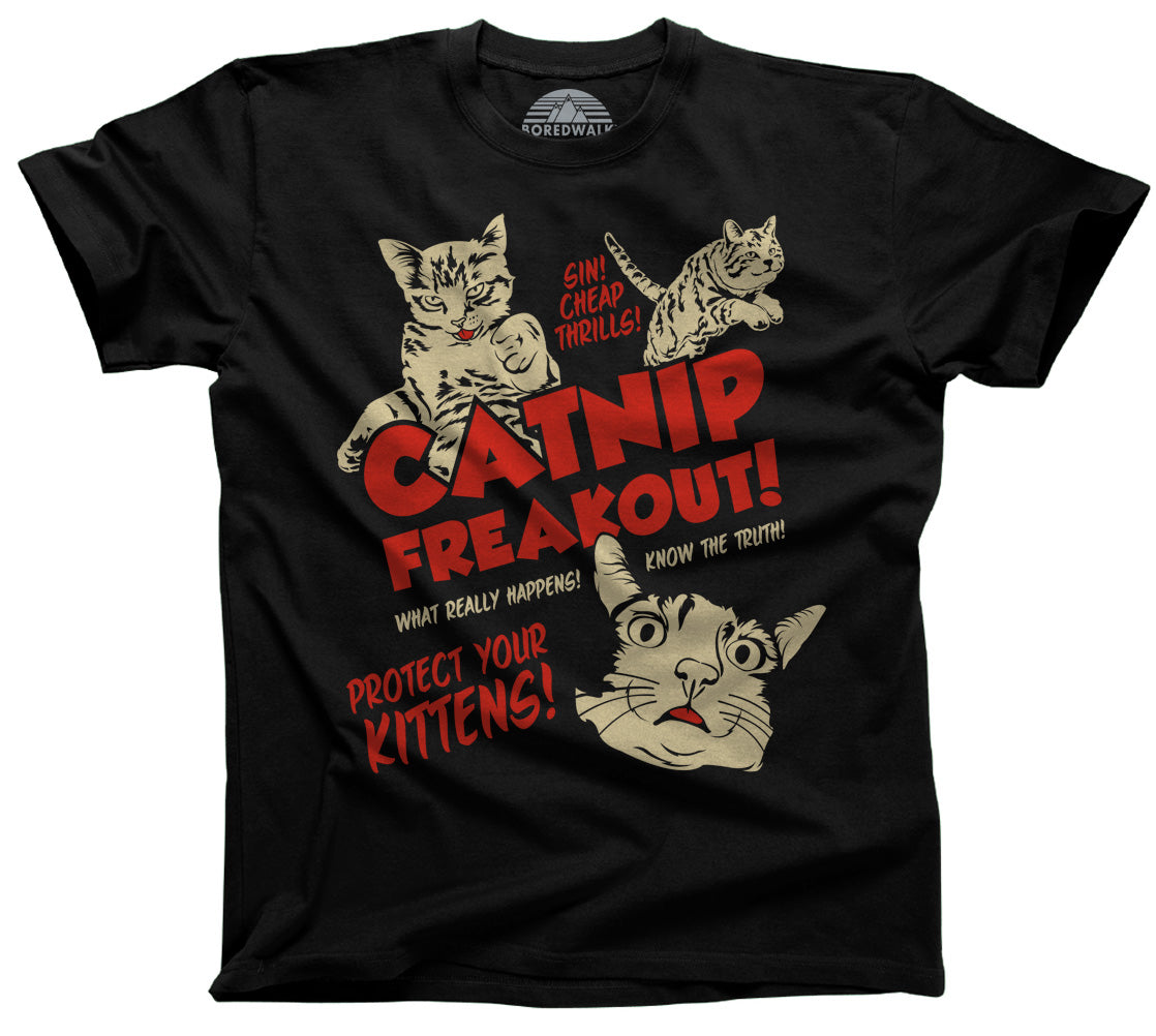 Men's Catnip Freakout T-Shirt - By Ex-Boyfriend – Boredwalk