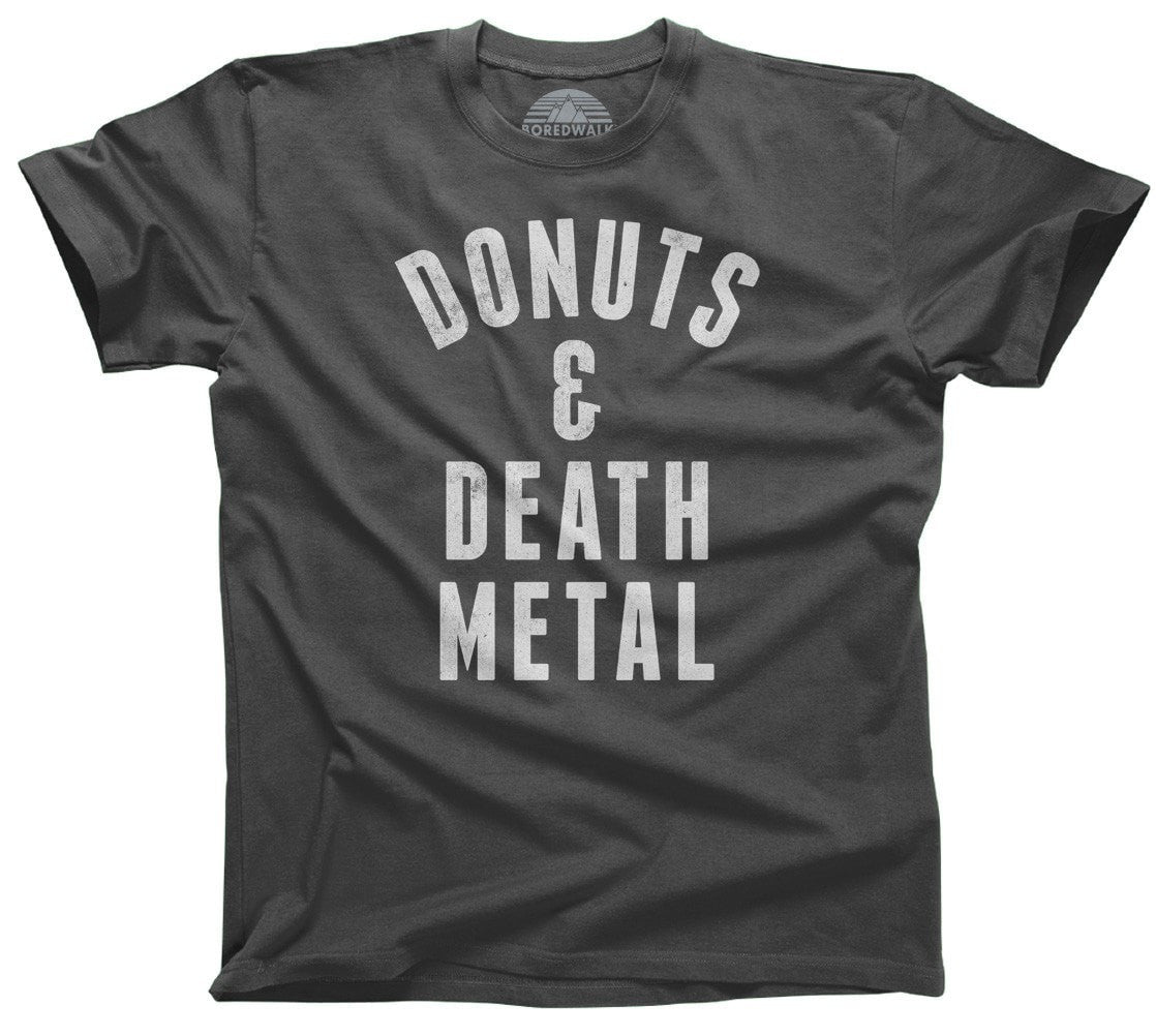 Men's Donuts and Metal T-Shirt Boredwalk