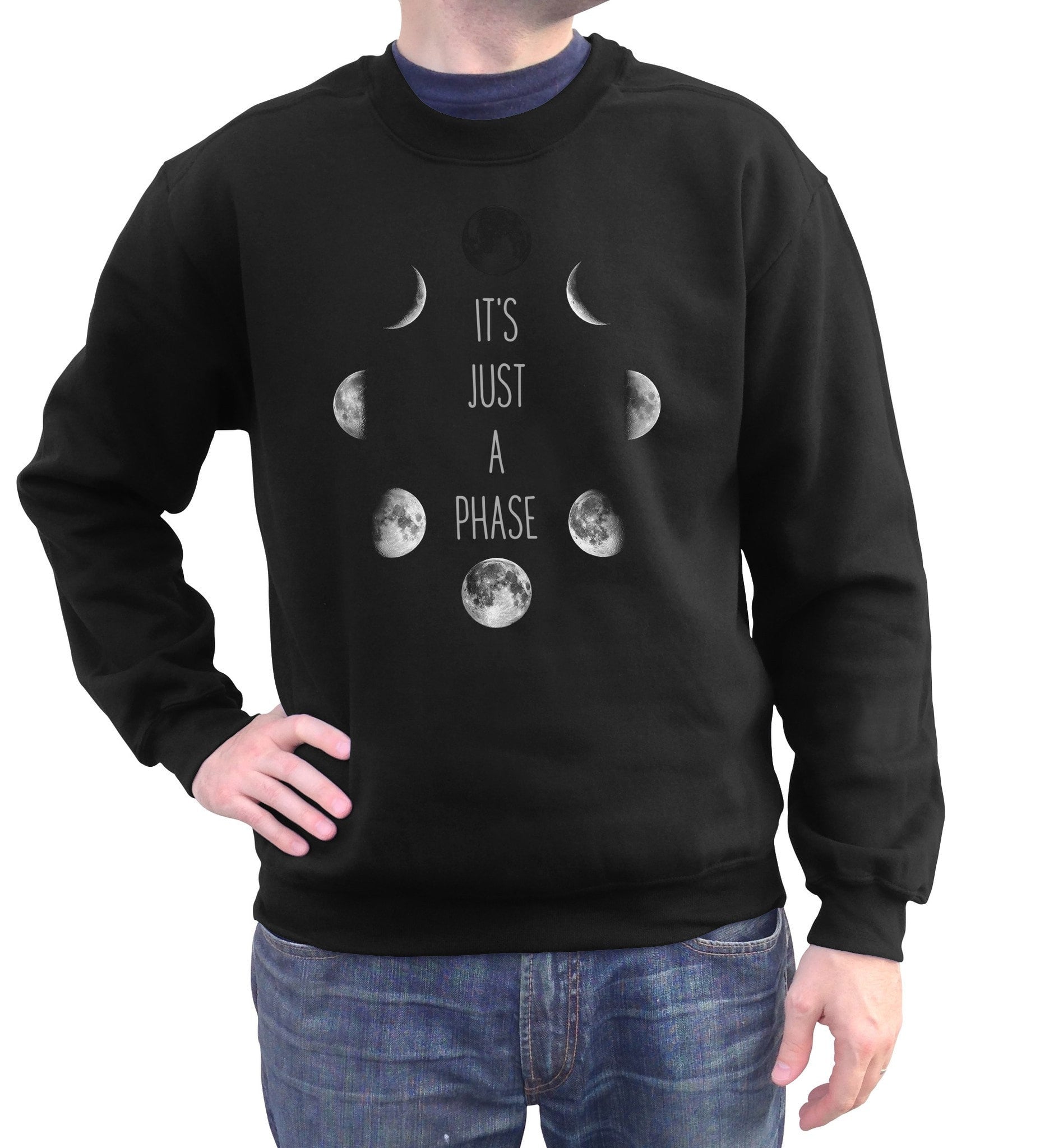 moon sweatshirt