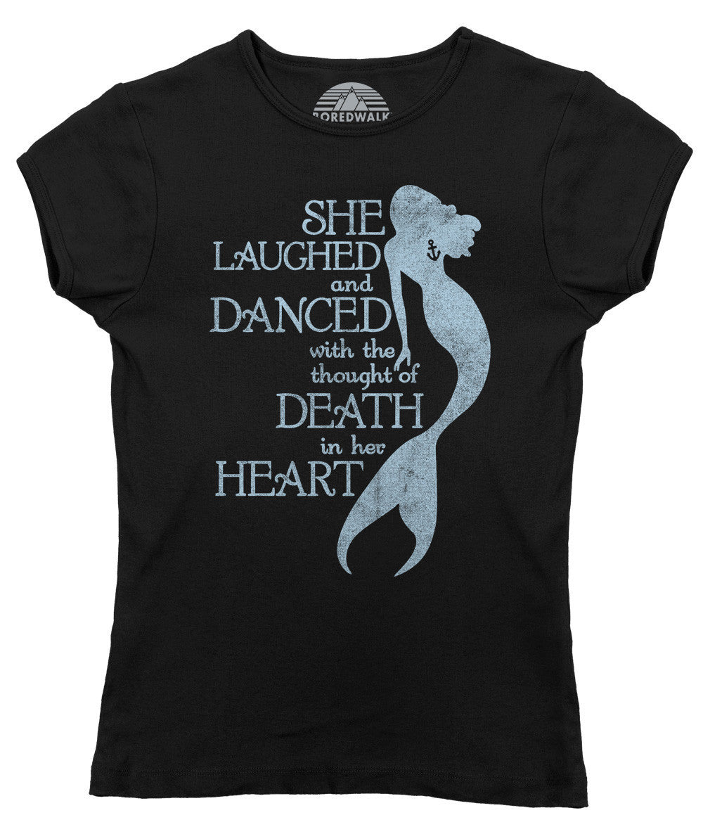 Women's The Little Mermaid TShirt Boredwalk