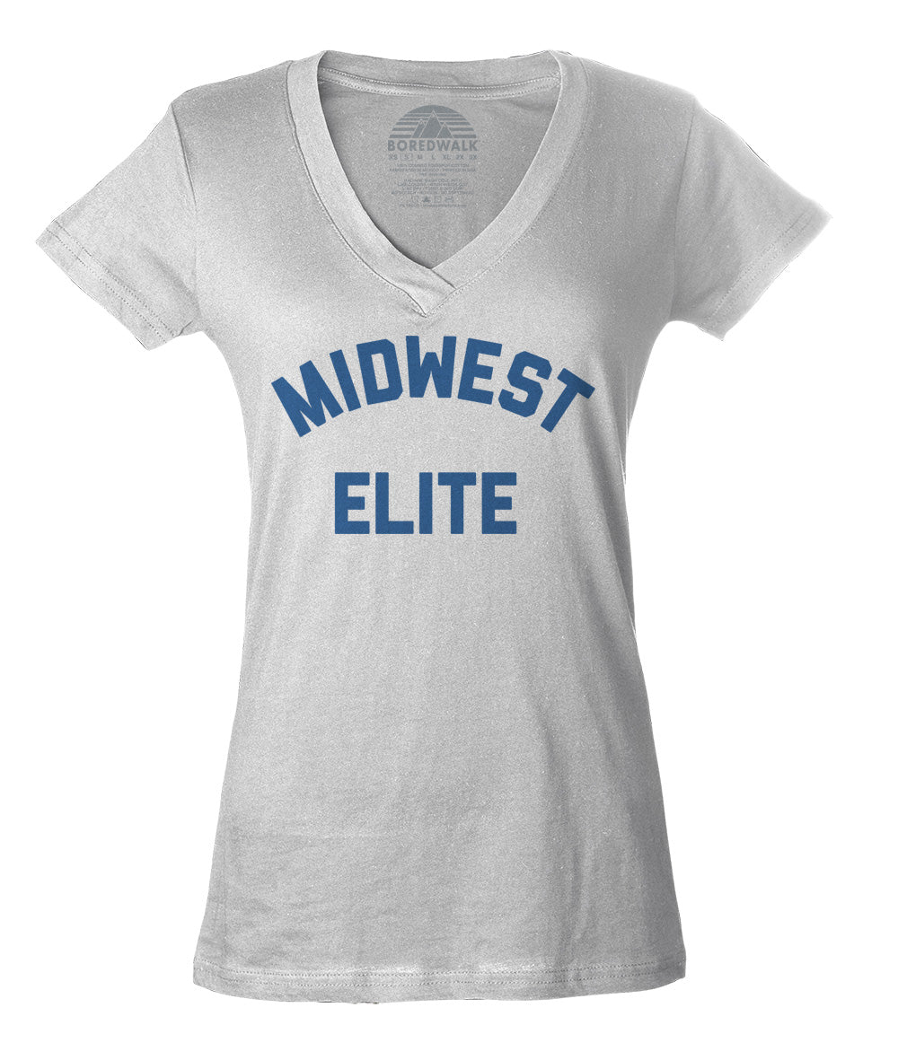 Womens STL 314 Saint Louis, Missouri St. Louis V-Neck T-Shirt