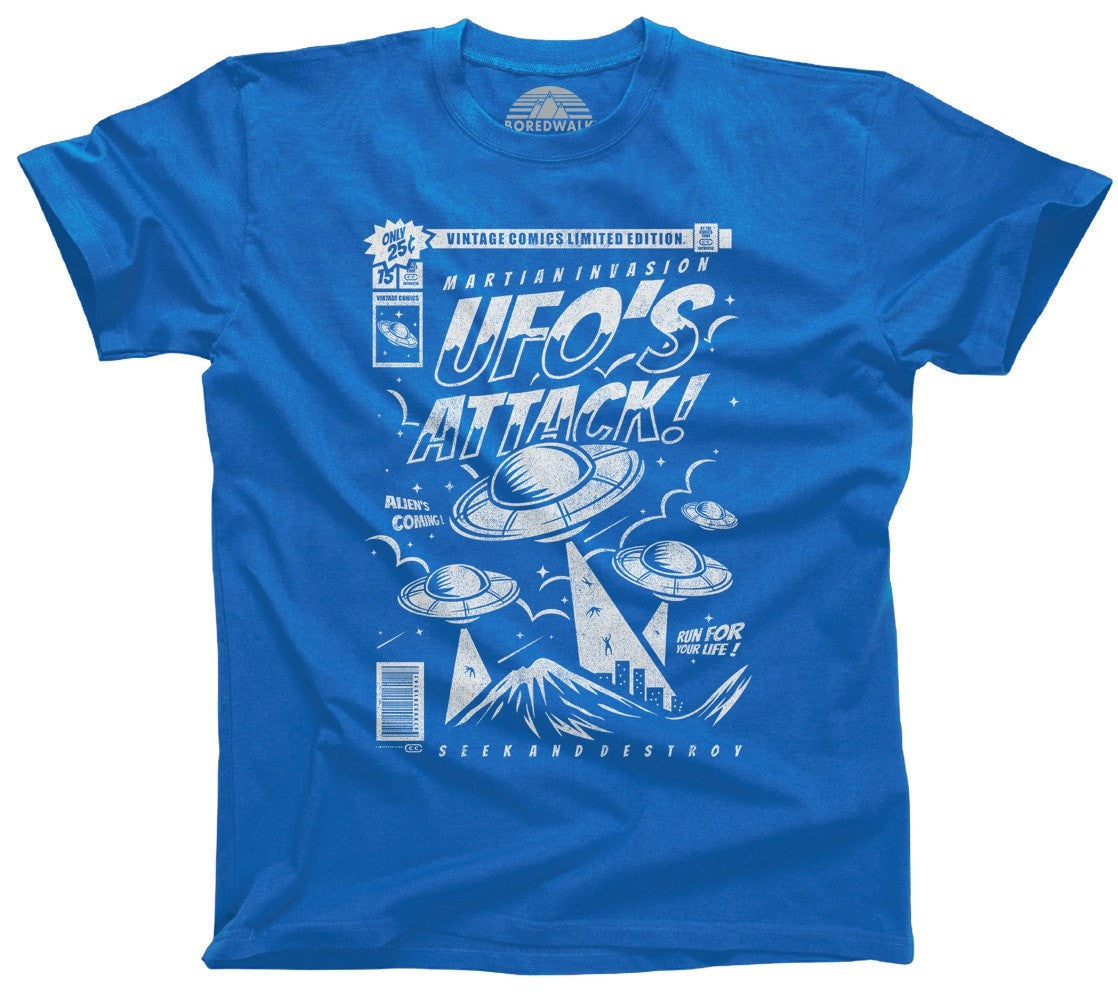 Men's UFO Attack T-Shirt – Boredwalk