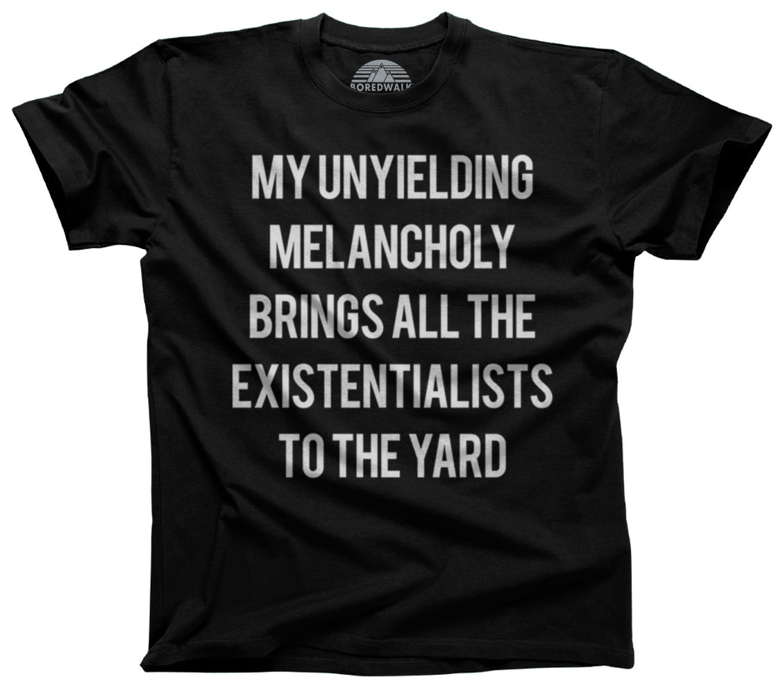 Blvck Whte Melancholy Tee - M