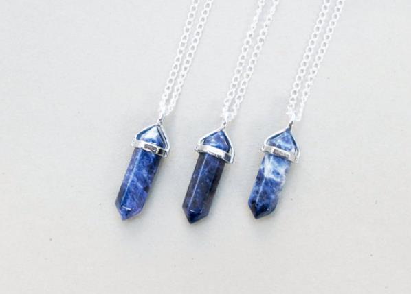 sodalite pendant necklace