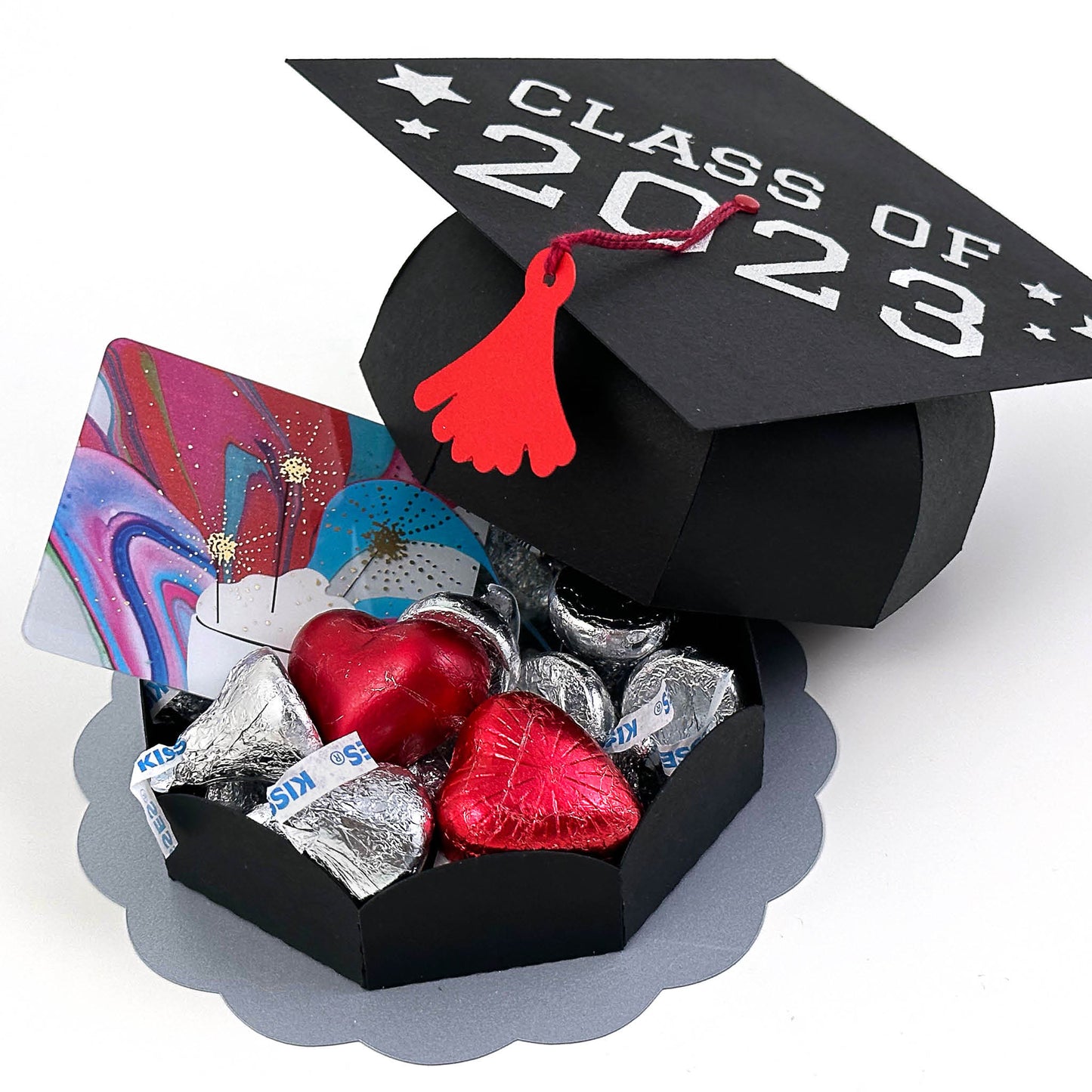 Graduation Cap Gift Box - SVG – PaperZen