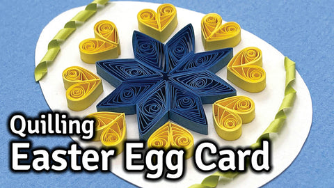 Quilling Easter Egg - Tutorial Video