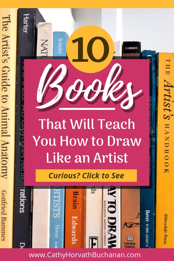 These ten art books that will teach you how to see and draw like an artist. Imagine having the skills to proudly put to paper anything you see. This blog post of artist recommended books are a great way to start.